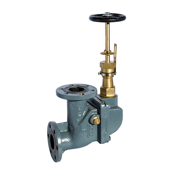 Marine Valve Flange F3060 JIS 5K Cast Steel Angle Storm Valve From