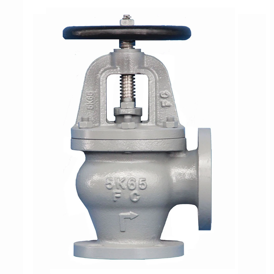 Marine Valve Flange F Jis K Cast Iron Angle Valve From China Manufacturer Univalve